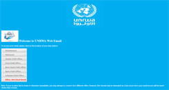 Desktop Screenshot of mail.unrwa.org
